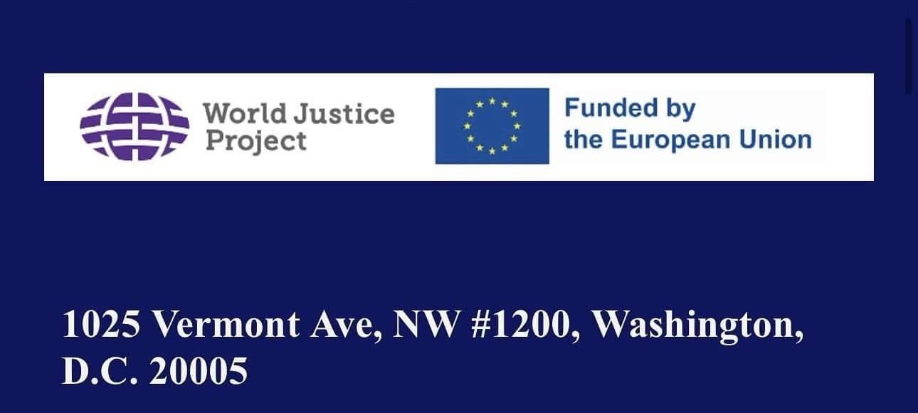 World Justice Project — Avrupa Birliği tarafından finanse edilmiştir